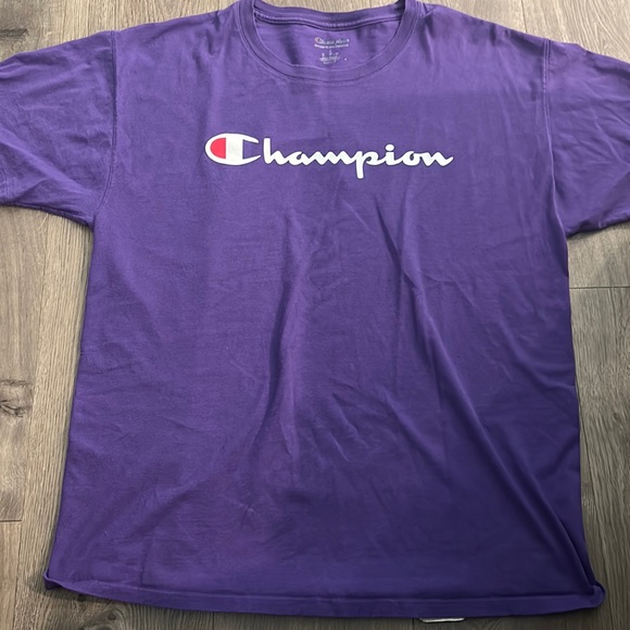 A purple champion athletic wear shirt - Picture 1 of 2